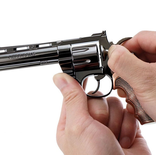 Mini S&W 686 Revolver with Bullets