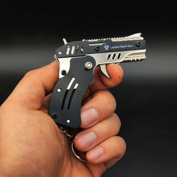 Mini Folding Rubber Band Gun