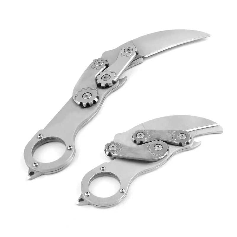 5CR13MOV Blade Mechanical Claw Knife