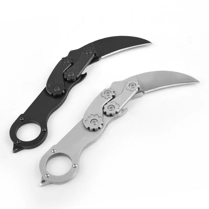 5CR13MOV Blade Mechanical Claw Knife