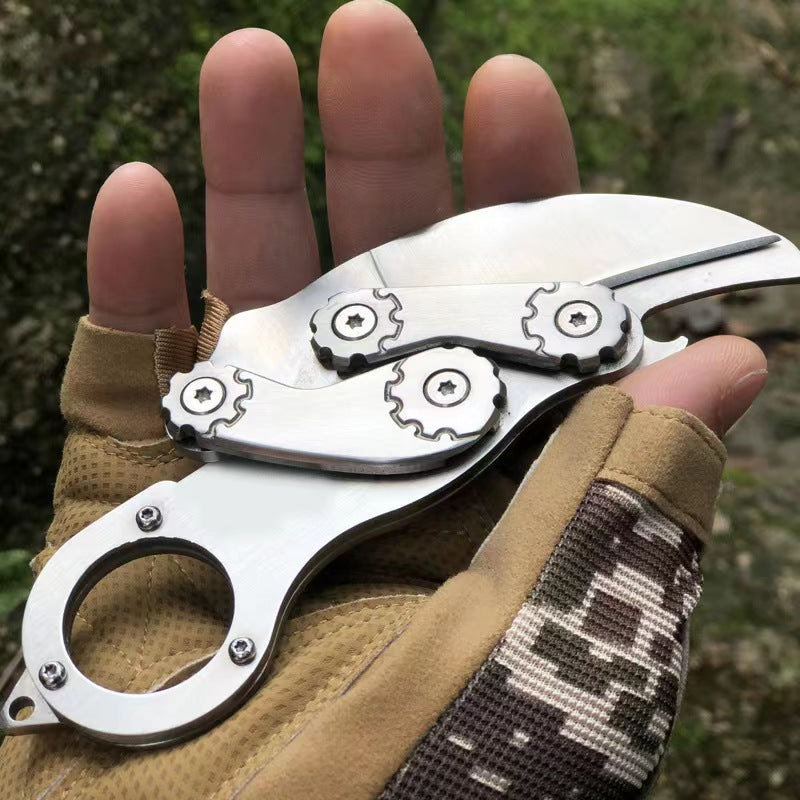 5CR13MOV Blade Mechanical Claw Knife