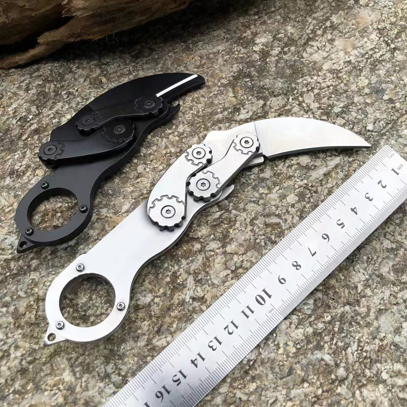 5CR13MOV Blade Mechanical Claw Knife