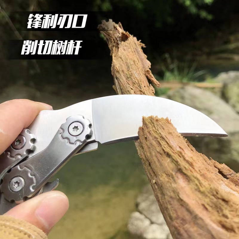 5CR13MOV Blade Mechanical Claw Knife