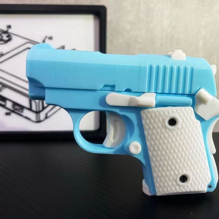 Mini Colt M1911 Toy Gun 3D Printing
