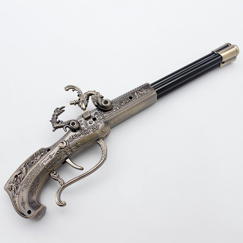 3 Barrel Flintlock Pistol Lighter