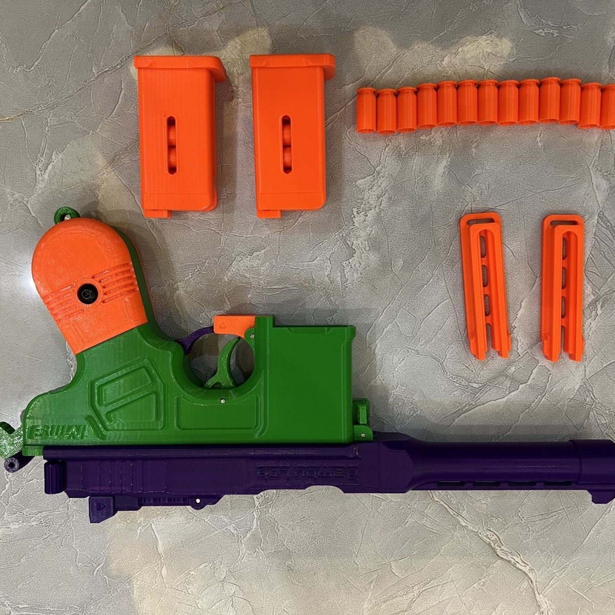 3D Printed Mauser C96 Toy Gun