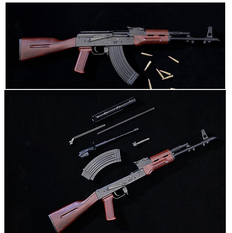 Alloy Army Mini AK47 Shell Ejection Toy