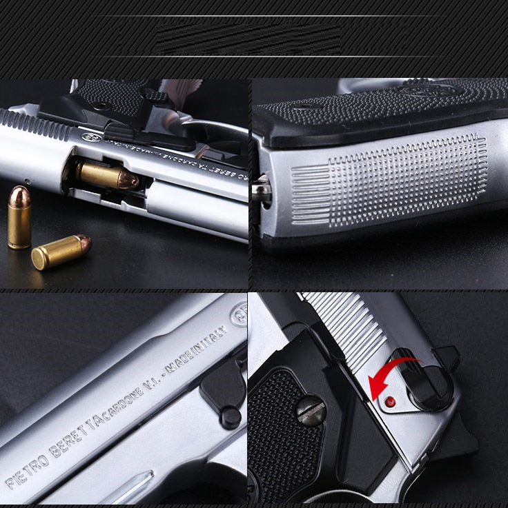 Alloy Army Mini Beretta M92a1 Toy