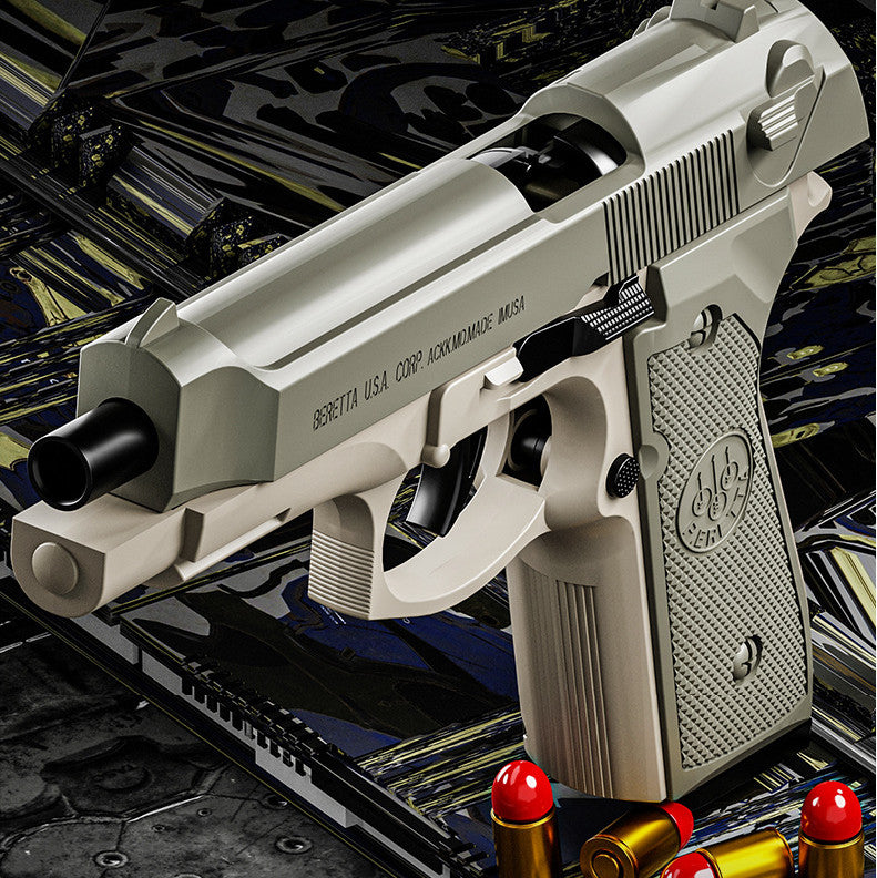 Beretta M92 & SIG Sauer P320 Auto Shell Ejection Toy Gun