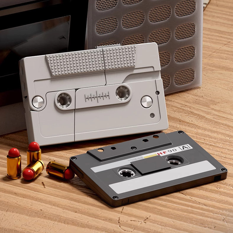 Cassette Tape Folding Toy Gun