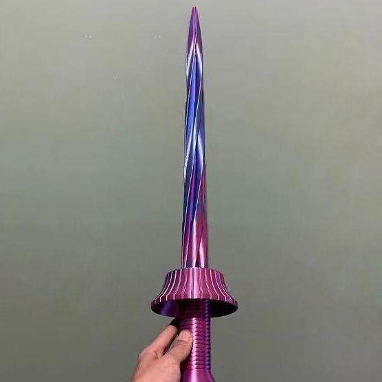 Collapsing Sword 3D Printed