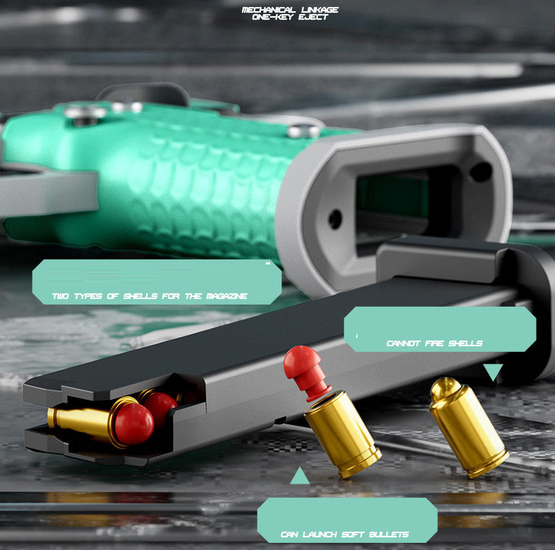 Combat Master 2011 Auto Shell Ejection Blowback Laser Toy Gun