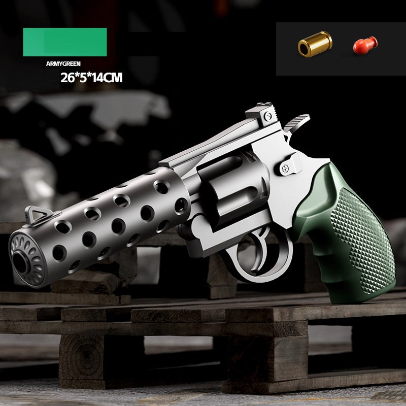Double Action Honeycomb Revolver Toy Gun