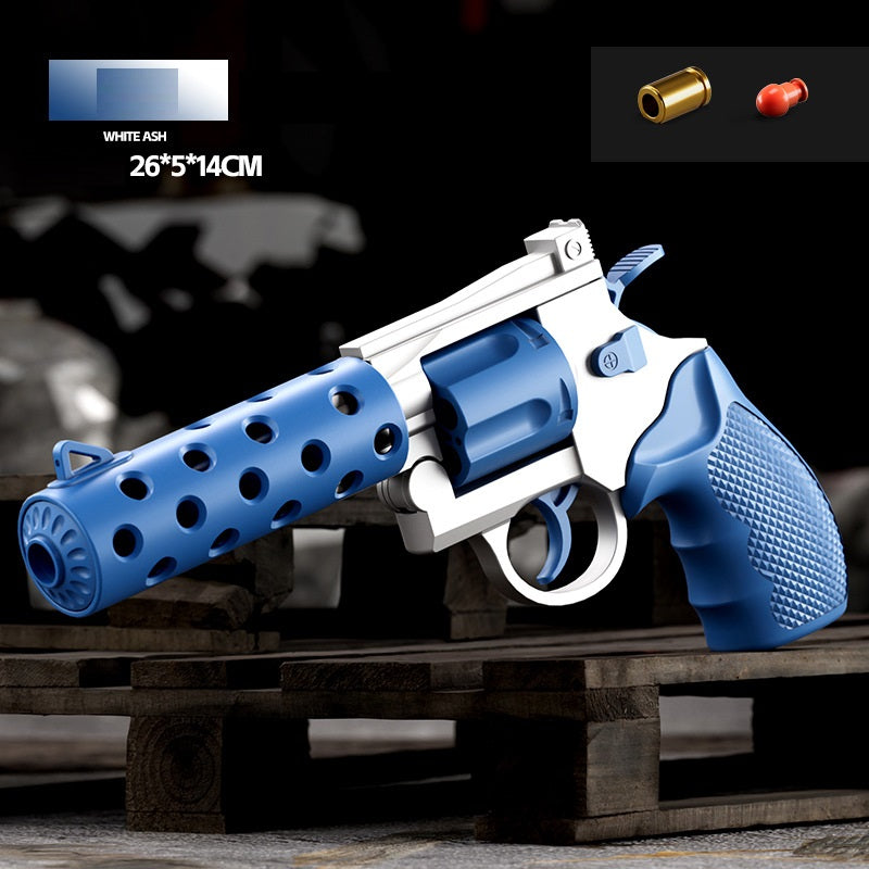 Double Action Honeycomb Revolver Toy Gun