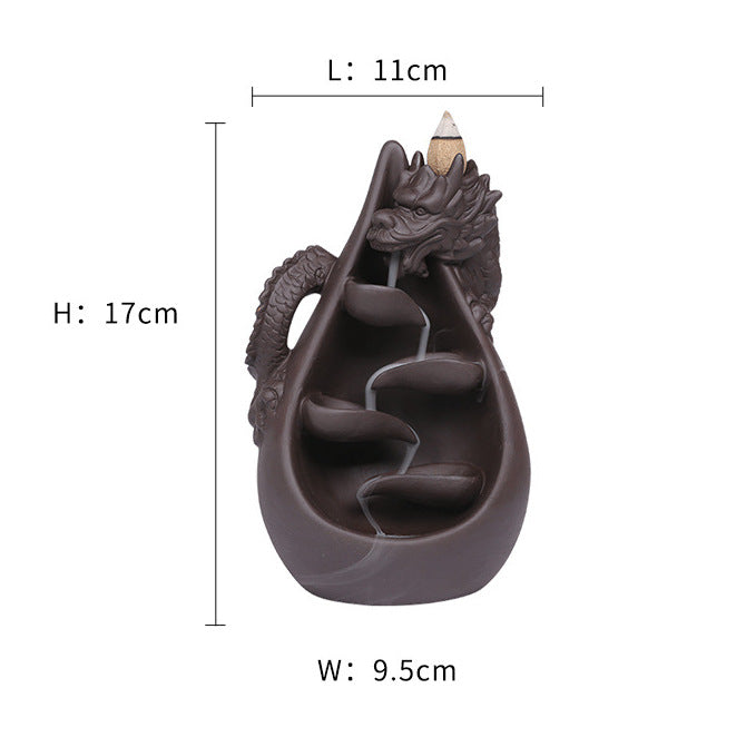 Dragon Backflow Incense Burner
