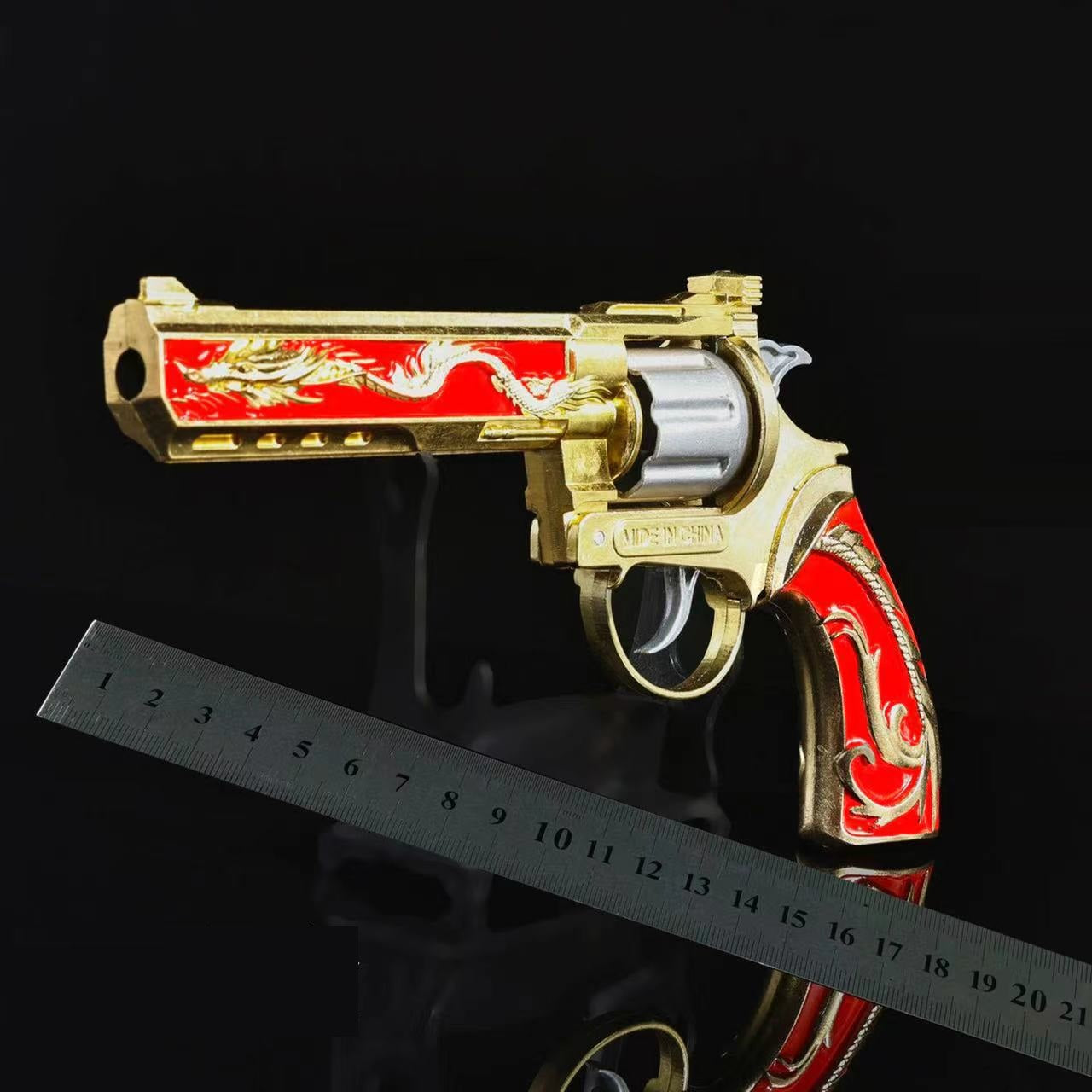 Dragon Pattern Metal Cap Gun