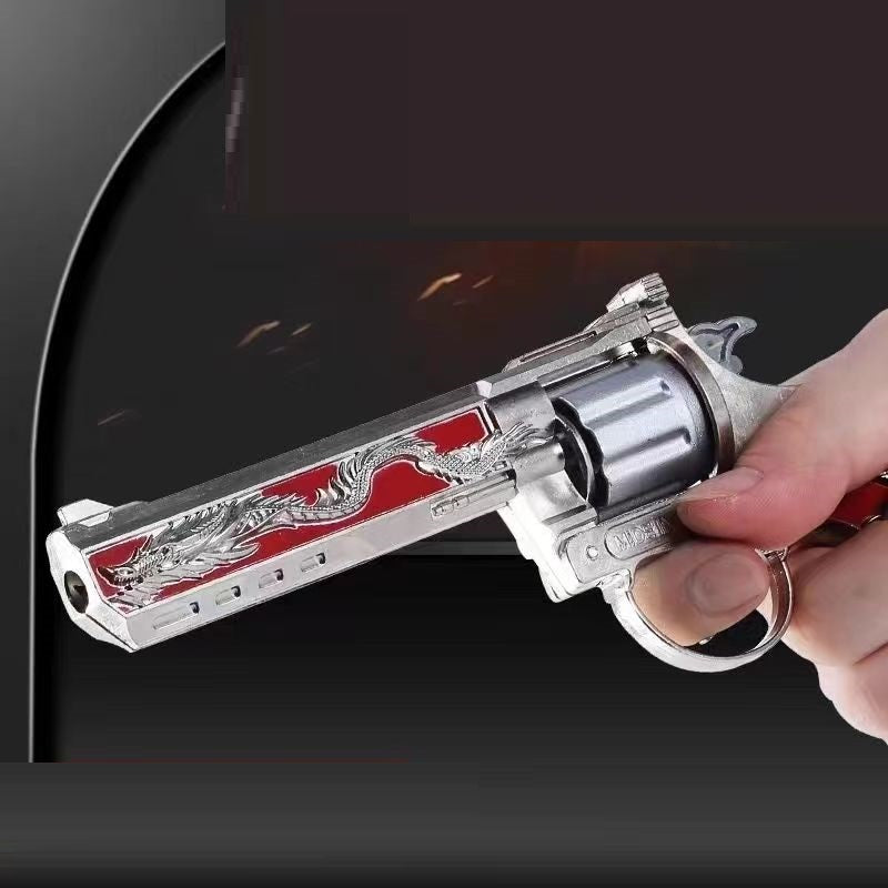 Dragon Pattern Metal Cap Gun