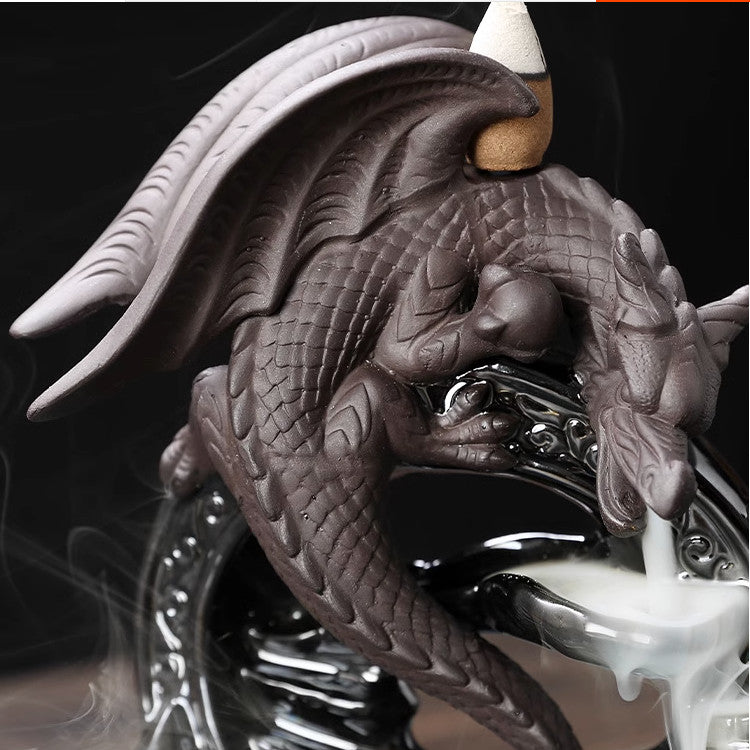 Dragon Waterfall Backflow Incense Burner