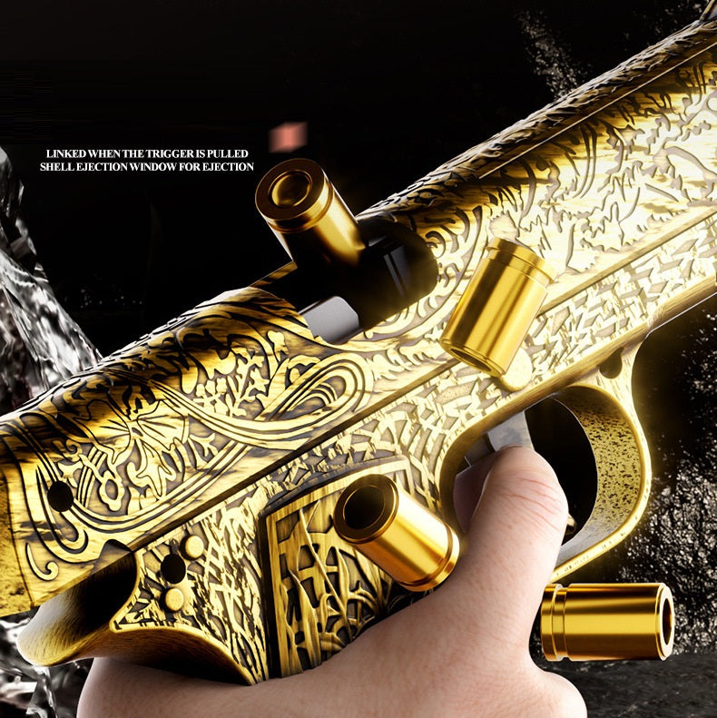 Engraved Colt M1911 Auto Shell Ejection Toy Gun