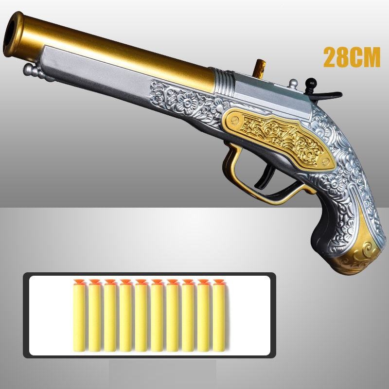 Flintlock Pistols Soft Bullet Toy Gun