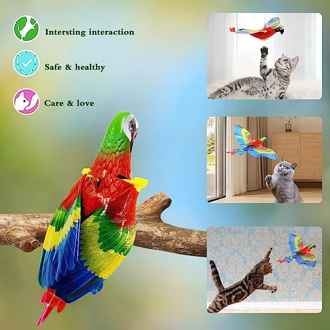 Flying Bird Toy For Cats