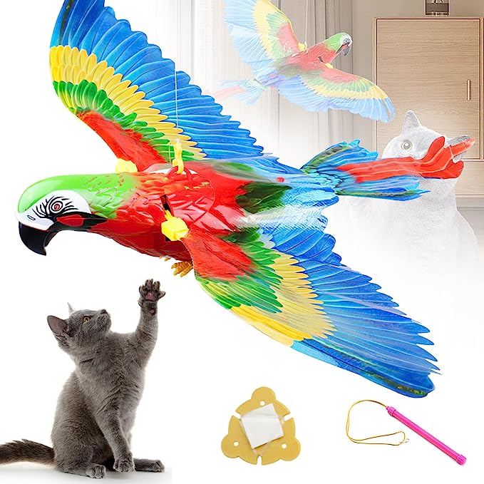 Flying Bird Toy For Cats