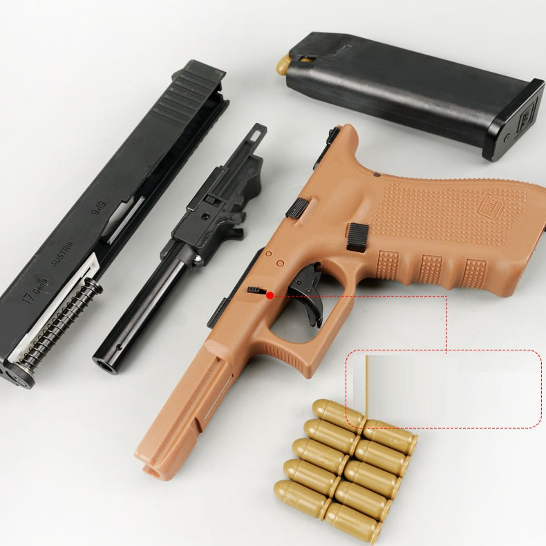 G****k G17 Auto Shell Ejection Blowback Laser Toy