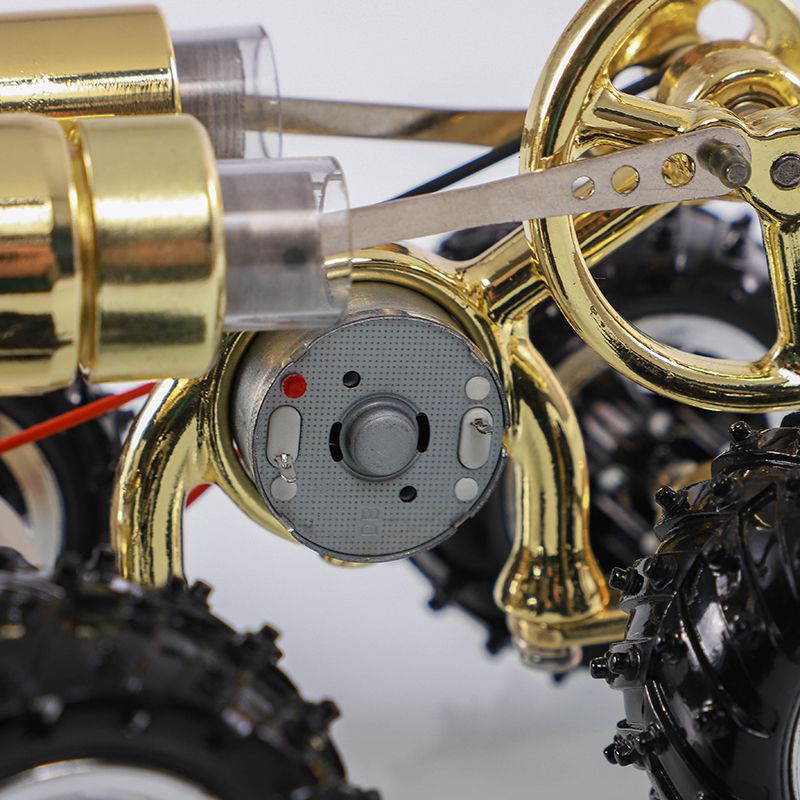 Hot Air Stirling Engine Car Model