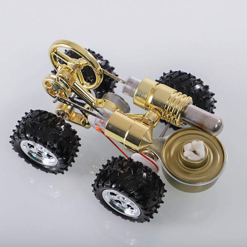 Hot Air Stirling Engine Car Model