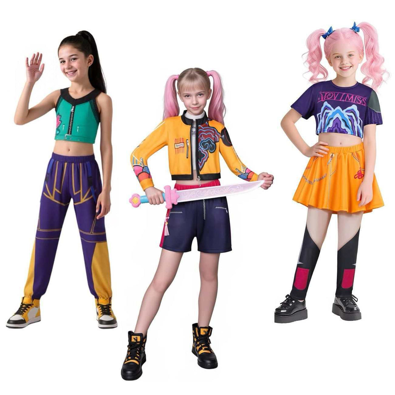 KPop Demon Hunters Costume Jumpsuit for Kid