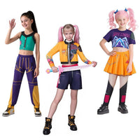 Thumbnail for KPop Demon Hunters Costume Jumpsuit for Kid