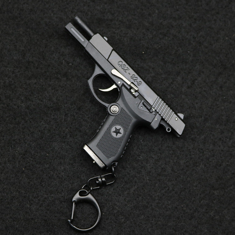 Mini Chinese Type 92 Toy Gun Keychain