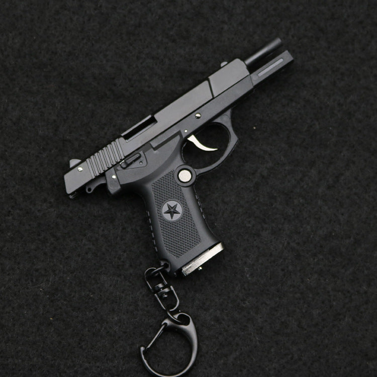 Mini Chinese Type 92 Toy Gun Keychain