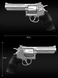 Thumbnail for Mini Colt 357 Revolver Keychain