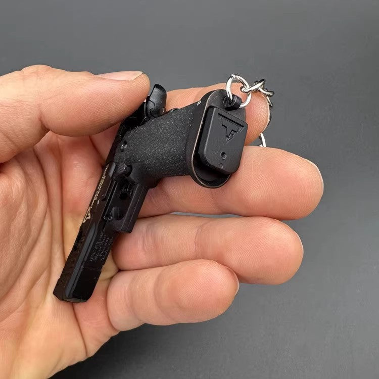 Mini Combat Master 2011 Shell Ejection Toy Gun Keychain