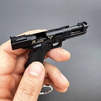 Thumbnail for Mini Combat Master 2011 Shell Ejection Toy Gun Keychain