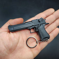 Pistol Keychain Nuprol Desert Eagle Tan