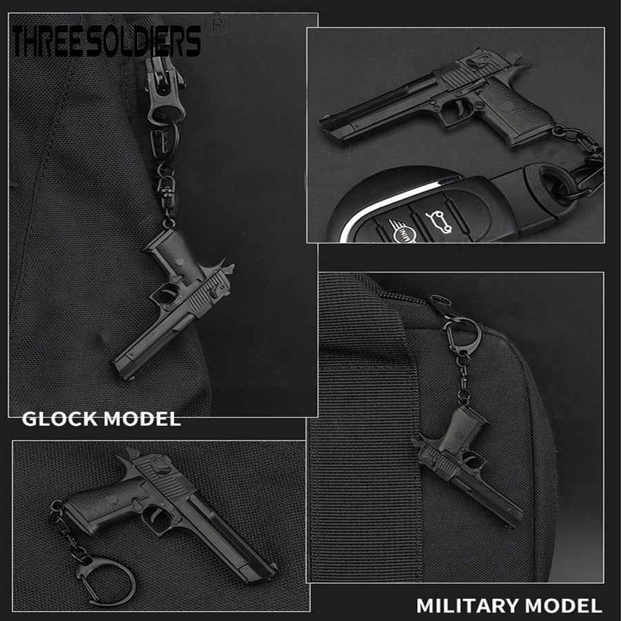 Mini Desert Eagle Toy Keychain