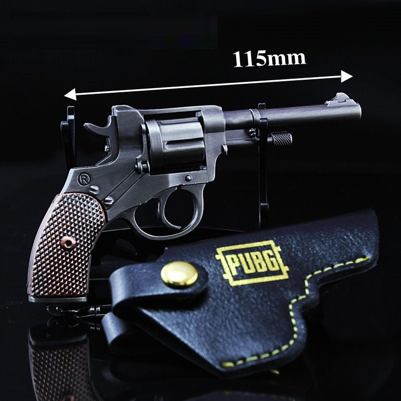 Mini R1895 Revolver P92 Toy Gun Keychain