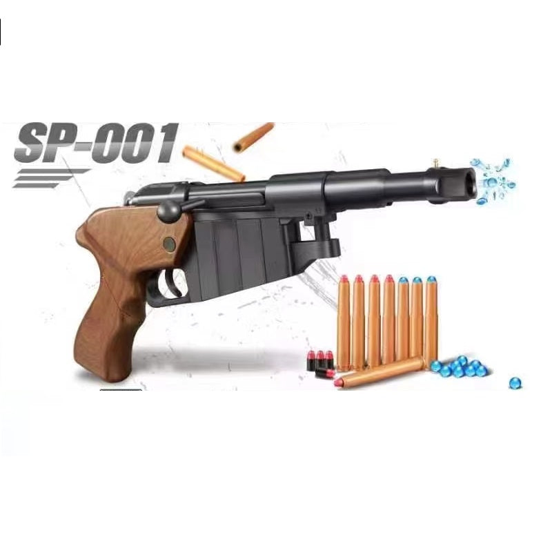 Obrez Mosin Nagant Shell Ejection Soft Bullet Toy Gun