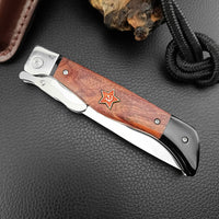 Thumbnail for Russian Finka-NKVD KGB Folding Pocket Knife