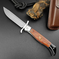 Thumbnail for Russian Finka-NKVD KGB Folding Pocket Knife