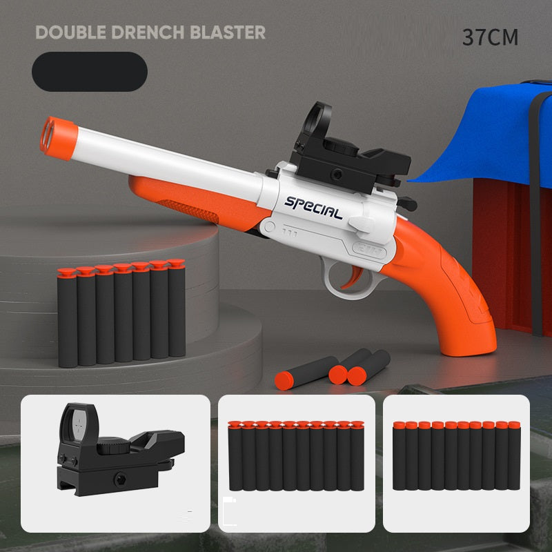 S686 Double Barrel Soft Bullet Shotgun Toy Gun