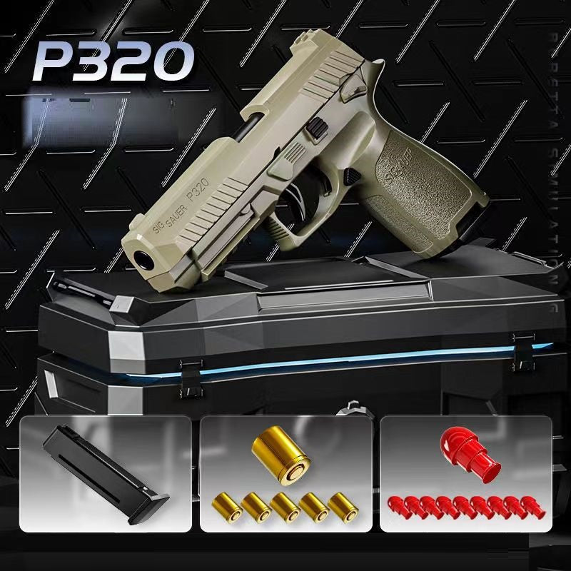 Beretta M92 & SIG Sauer P320 Auto Shell Ejection Toy Gun