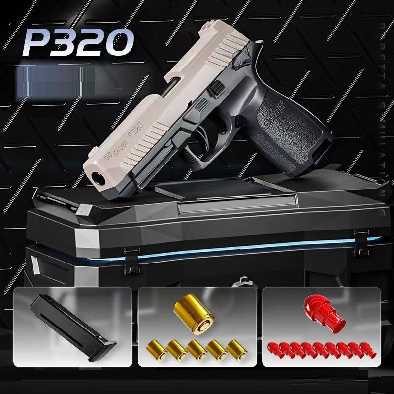 Beretta M92 & SIG Sauer P320 Auto Shell Ejection Toy Gun