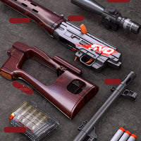 Thumbnail for SVD Shell Ejection Soft Bullet Toy Gun