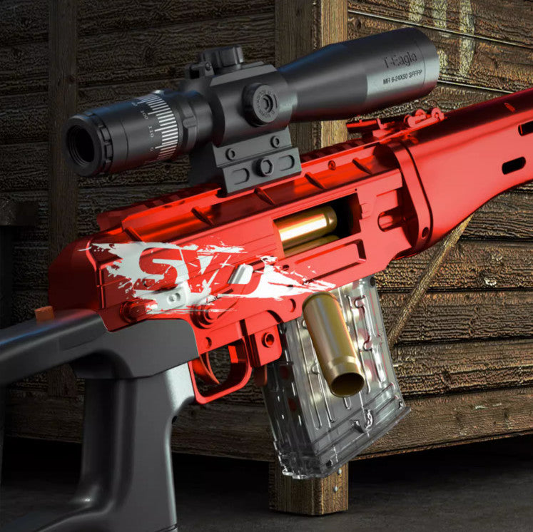 SVD Shell Ejection Soft Bullet Toy Gun