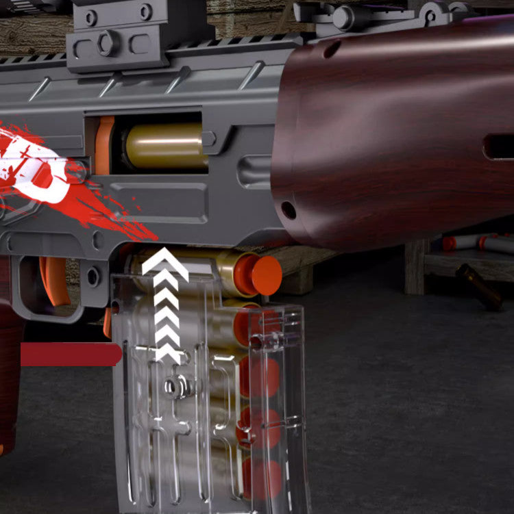 SVD Shell Ejection Soft Bullet Toy Gun