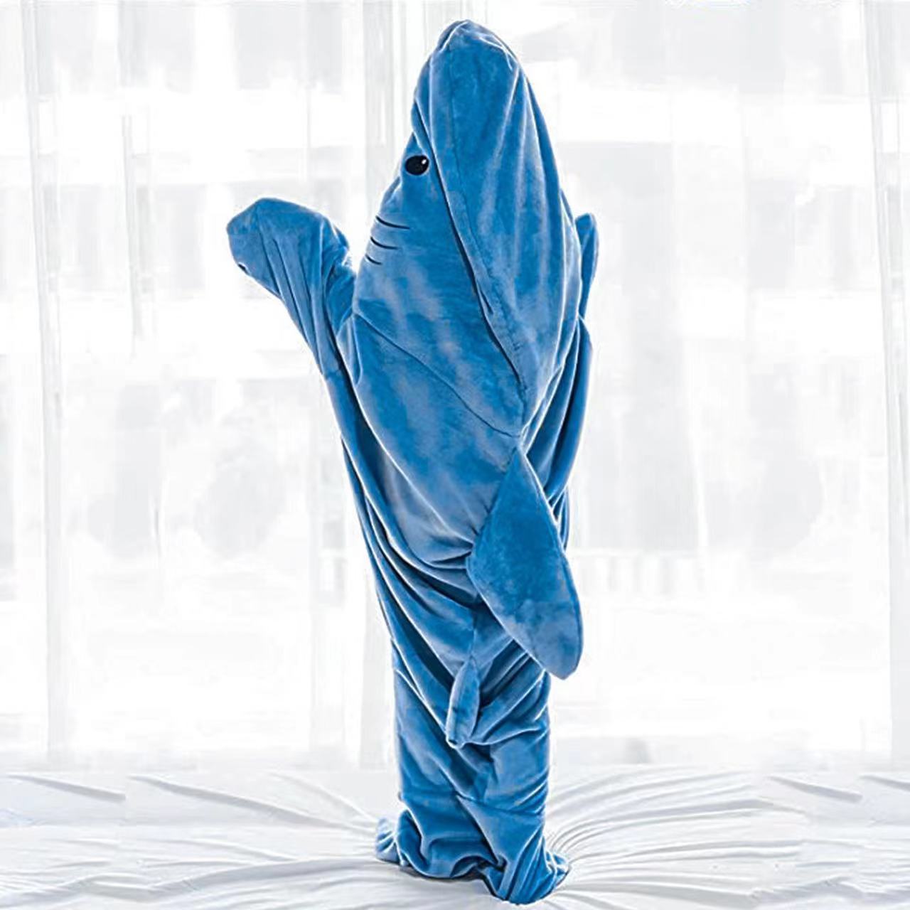 Shark Hoodie Blanket