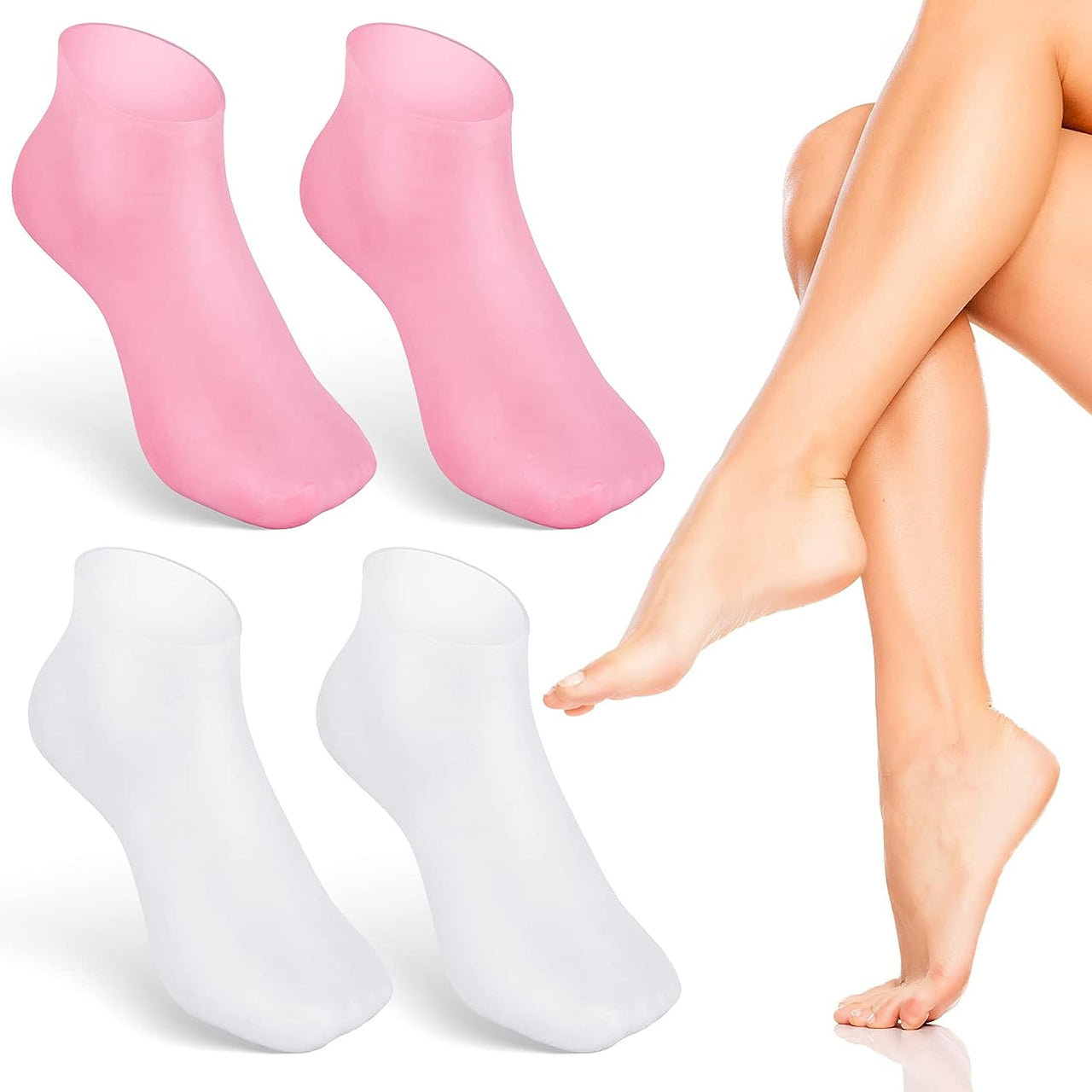 Silicone Moisturizing Socks